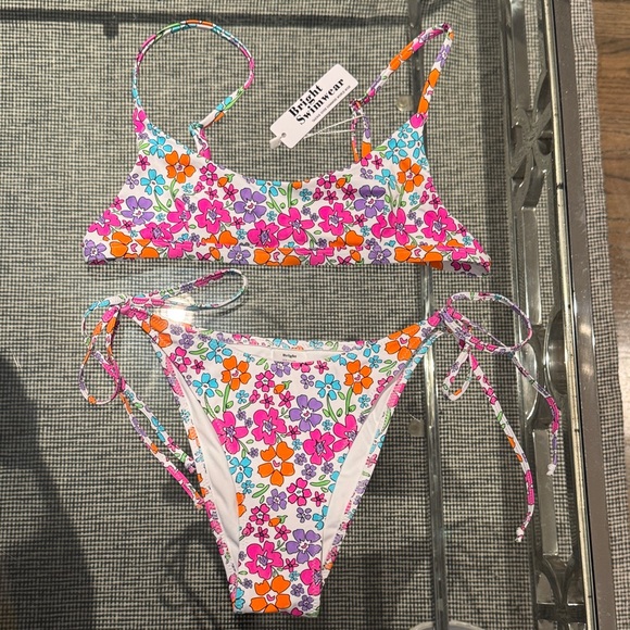 Bright Swimwear citrus floral bikini - Picture 3 of 9